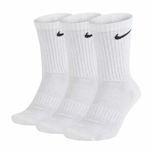 Nike Everyday Plus Cushion White Men's Crew Socks - 3 Pair (Size XL) Size 12-15